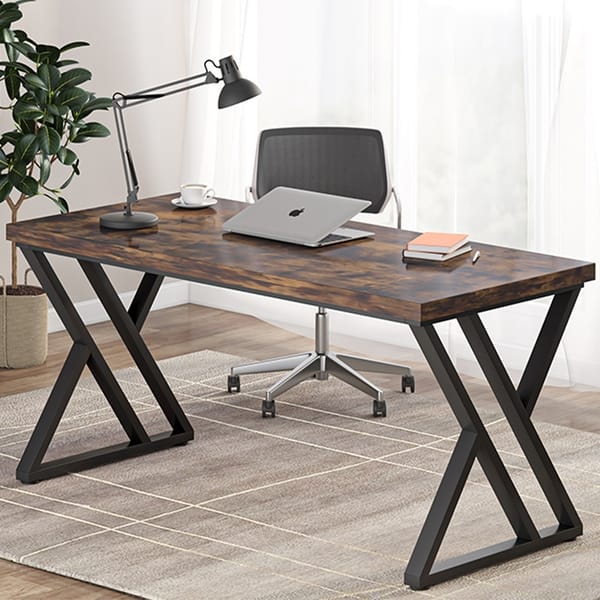 55" Heavy Duty Computer Desk, Office Desk Bed Bath & Beyond 35990404